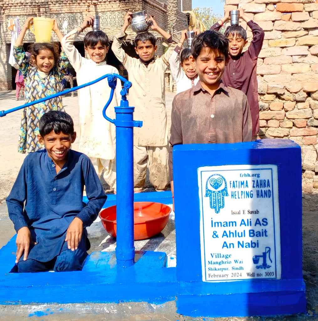 Sindh, Pakistan – Imam Ali AS & Ahlul Bait An Nabi – FZHH Water Well# 3003