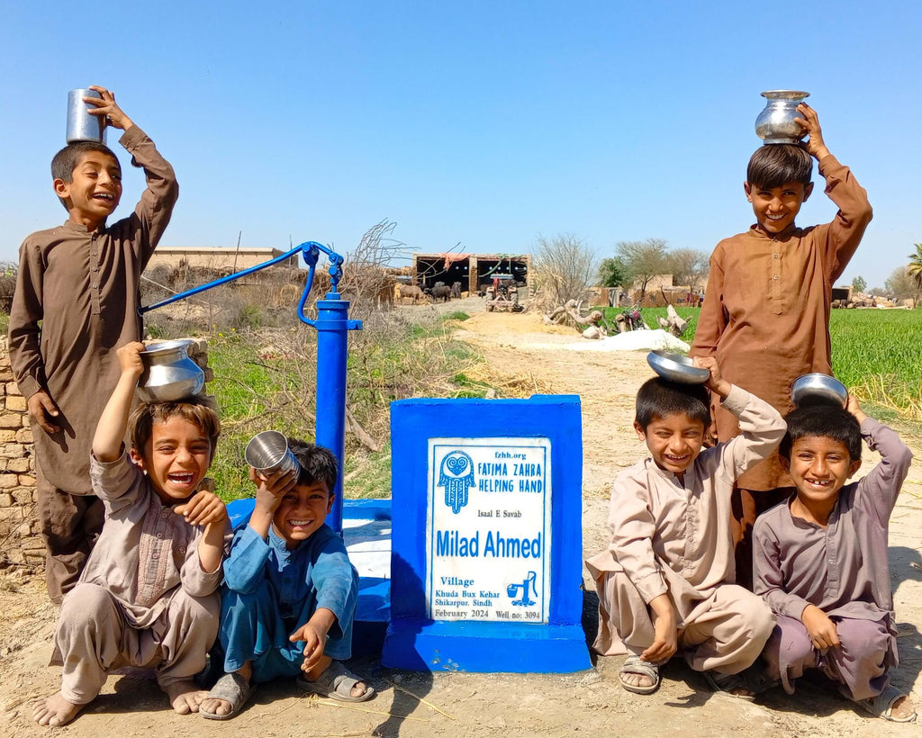 Sindh, Pakistan – Milad Ahmed – FZHH Water Well# 3094