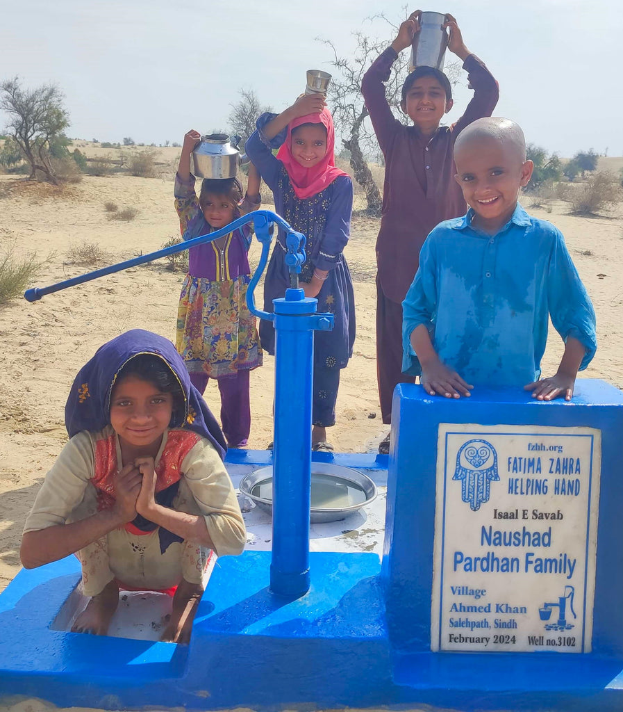 Sindh, Pakistan – Naushad Pardhan Family – FZHH Water Well# 3102