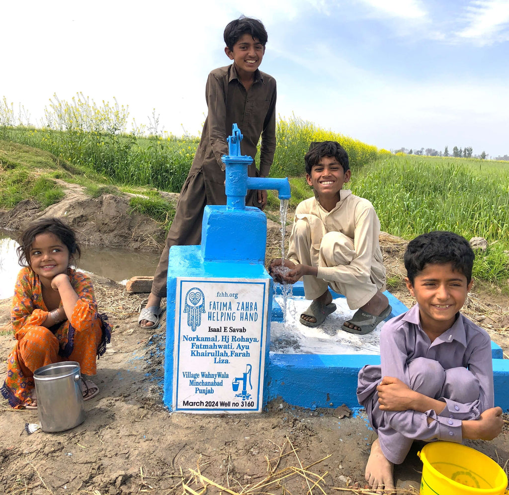 Punjab, Pakistan – Norkamal, Hj Rohaya, Fatmahwati, Ayu, Khairullah, Farah Liza – FZHH Water Well# 3160