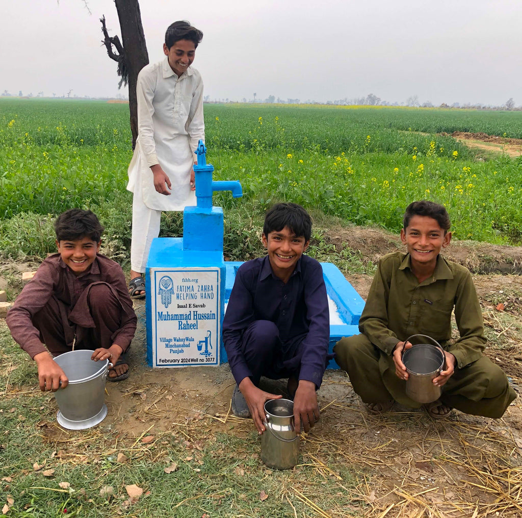 Punjab, Pakistan – Muhammad Hussain Raheel – FZHH Water Well# 3077