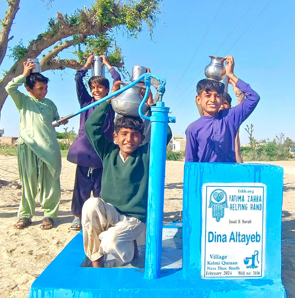 Sindh, Pakistan – Dina Altayeb – FZHH Water Well# 3106