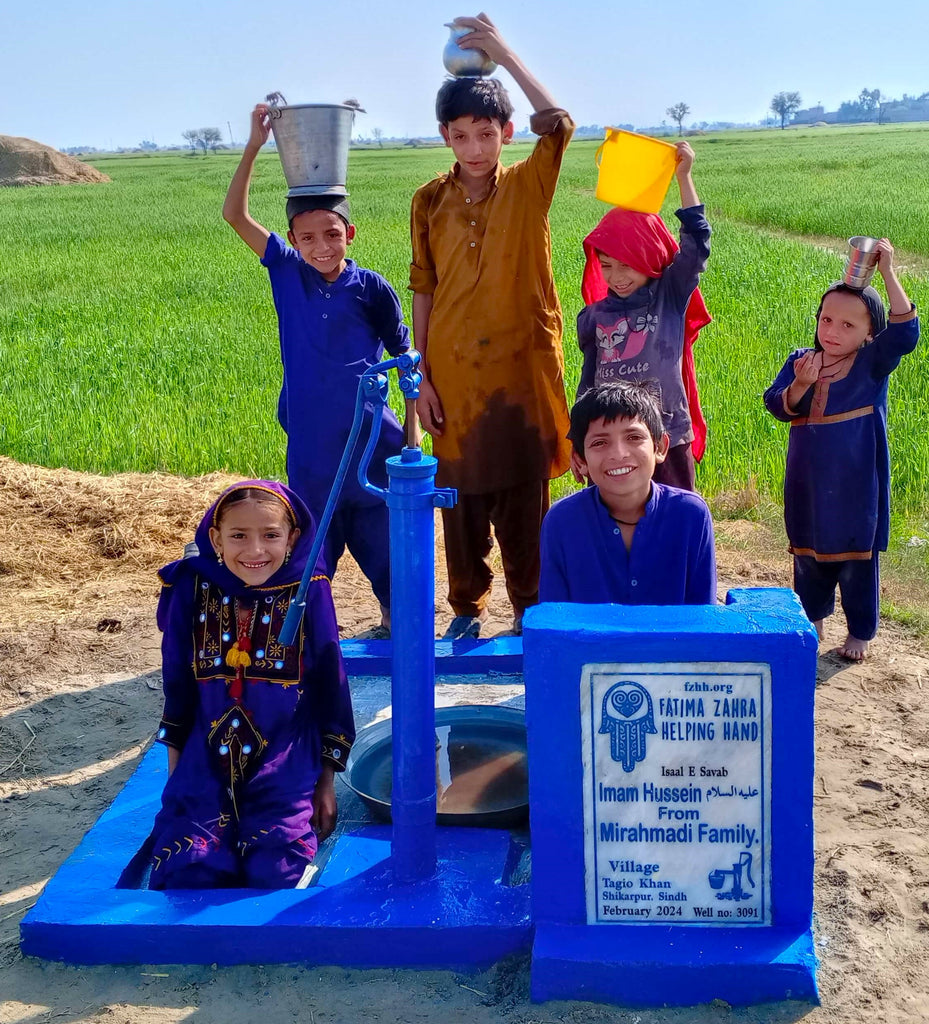 Punjab, Pakistan – Imam Hussein AS From Mirahmadi Family – FZHH Water Well# 3091