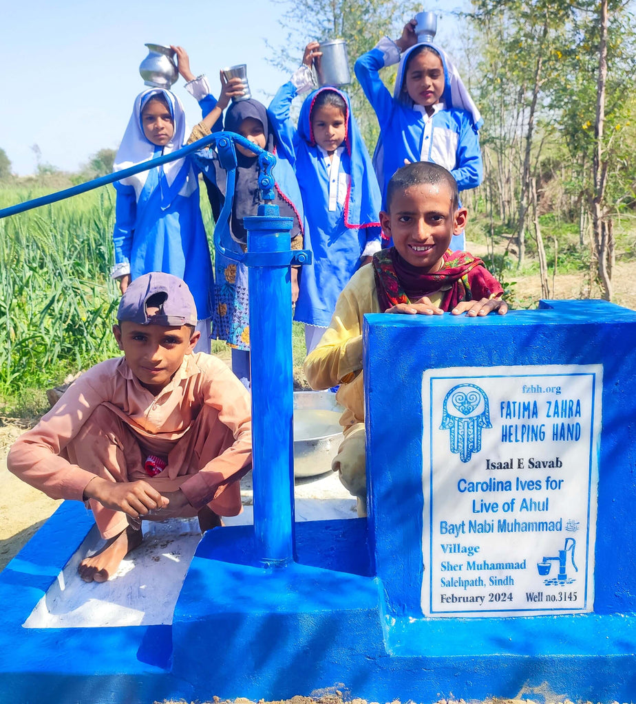 Sindh, Pakistan – Carolina lves for Live of Ahul Bayt Nabi Muhammad SAW – FZHH Water Well# 3145