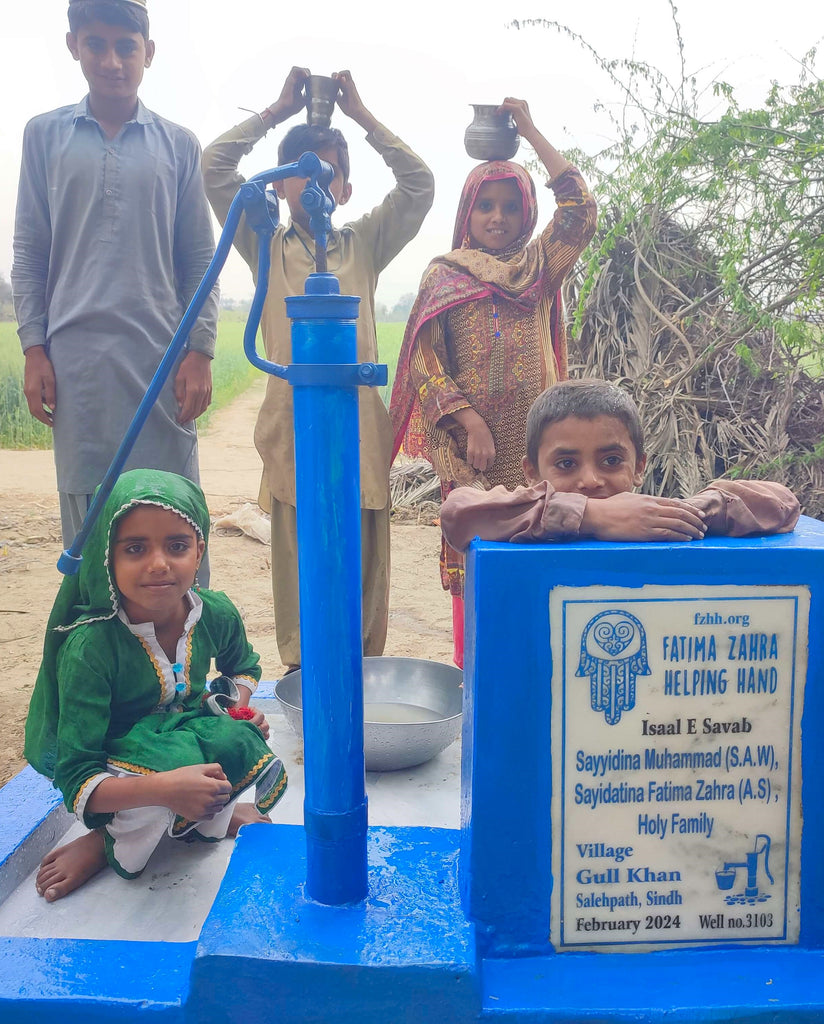 Sindh, Pakistan – Sayyidina Muhammad (S.A.W), Sayidatina Fatima Zahra (A.S), Holy Family – FZHH Water Well# 3103