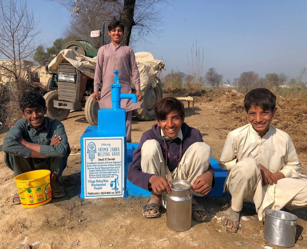 Punjab, Pakistan – GrandShaykh Abdullah al-Fa’iz ad-Daghestani, to Sultan al-Awliya Mawlana Shaykh Muhammad Nazim Adil al-Haqqani, to Hajjah Amina Adil, to Mawlana Shaykh Mehmet Adil and to Mawlana Shaykh Bahauddin Adil – FZHH Water Well# 3079
