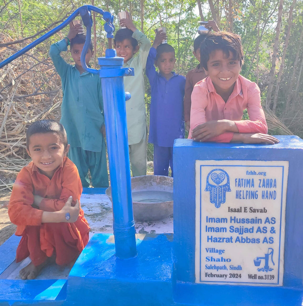 Sindh, Pakistan – Imam Hussain AS Imam Sajjad AS & Hazrat Abbas AS – FZHH Water Well# 3139