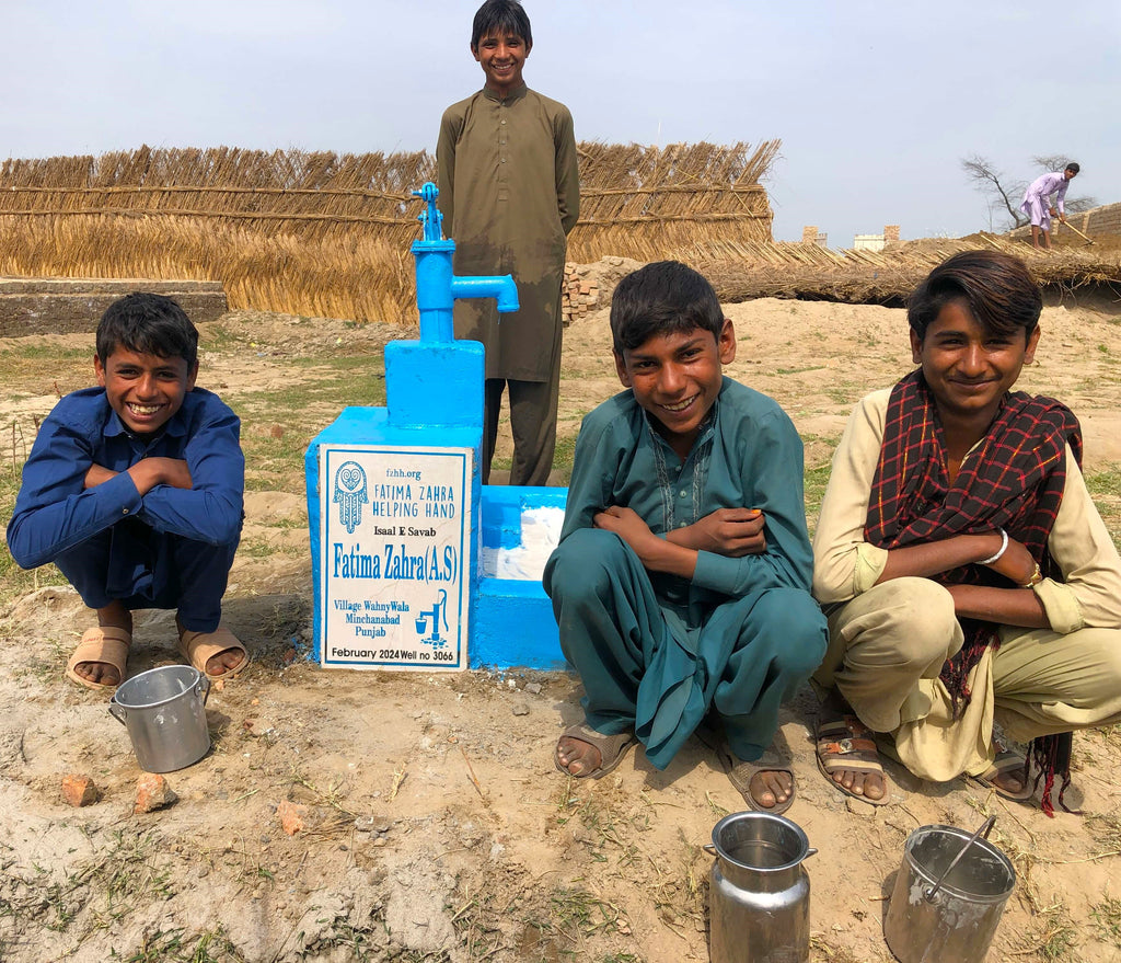 Punjab, Pakistan – Fatima Zahra (as) – FZHH Water Well# 3066