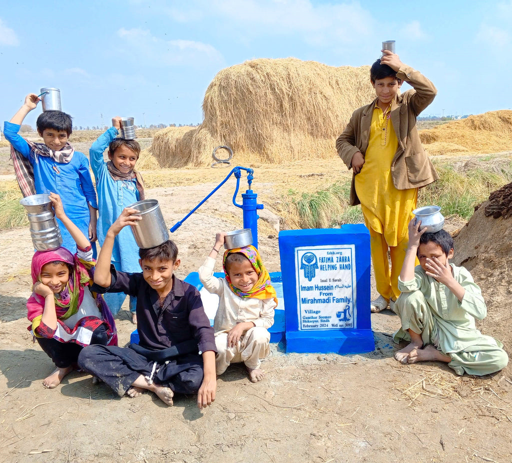 Punjab, Pakistan – Imam Hussein AS From Mirahmadi Family – FZHH Water Well# 3092