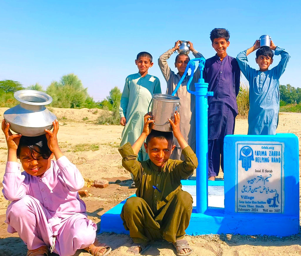 Sindh, Pakistan – نسیم اختر حبیبہ بنت فیاض حسین قریشی – FZHH Water Well# 3107