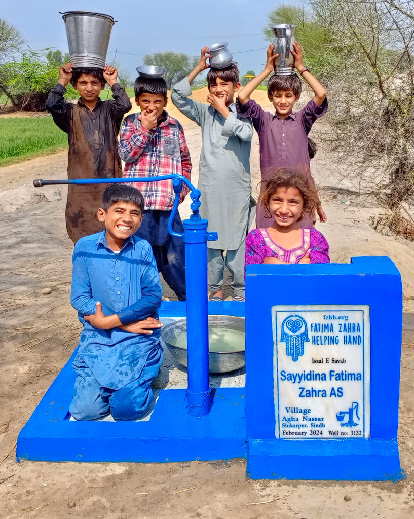 Sindh, Pakistan – Sayyidina Fatima Zahra AS – FZHH Water Well# 3132