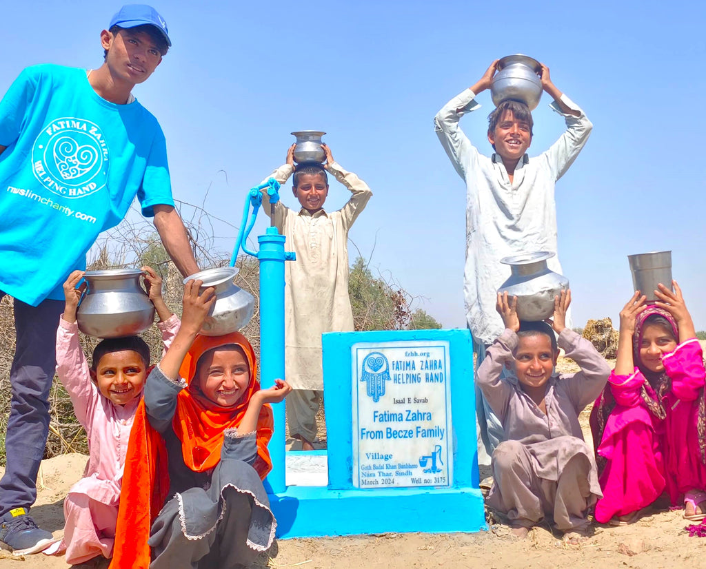 Sindh, Pakistan – Fatima Zahra From Becze Family – FZHH Water Well# 3175