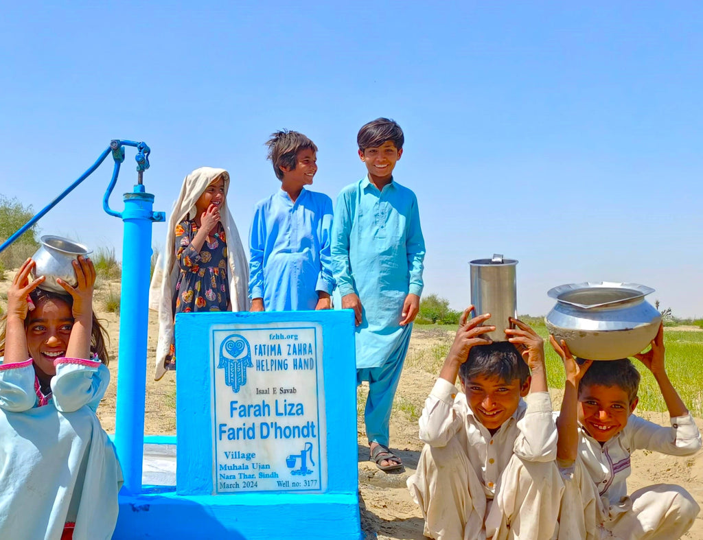 Sindh, Pakistan – Farah Liza Farid D'hondt – FZHH Water Well# 3177