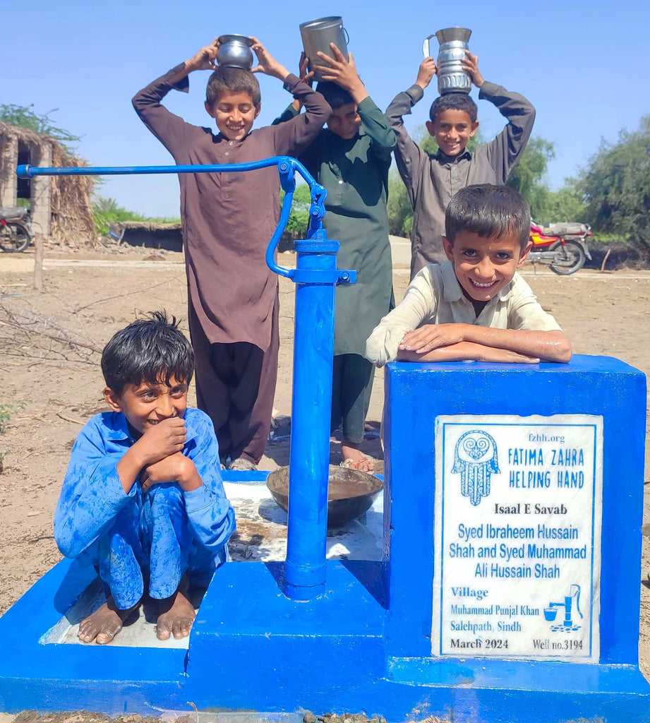 Sindh, Pakistan – Syed Ibraheem Hussain Shah and Syed Muhammad Ali Hussain Shah – FZHH Water Well# 3194