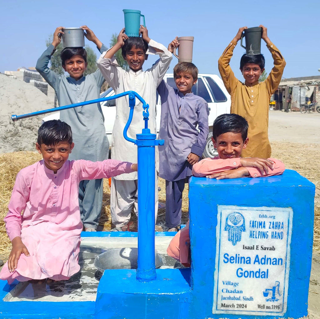 Sindh, Pakistan – Selina Adnan Gondal – FZHH Water Well# 3195