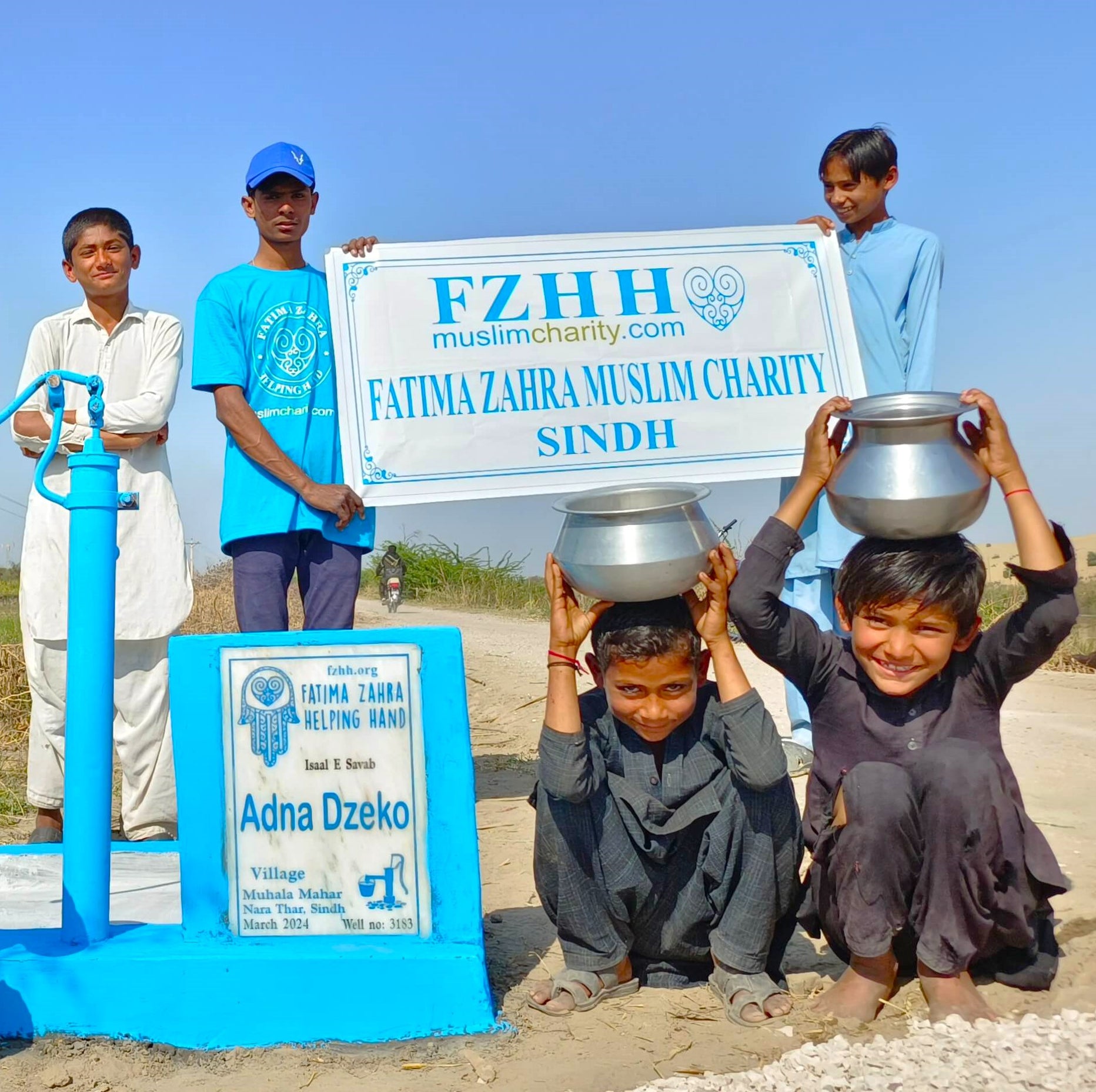 Sindh, Pakistan – Adna Dzeko – FZHH Water Well# 3183– USA FZHH - Mystic ...