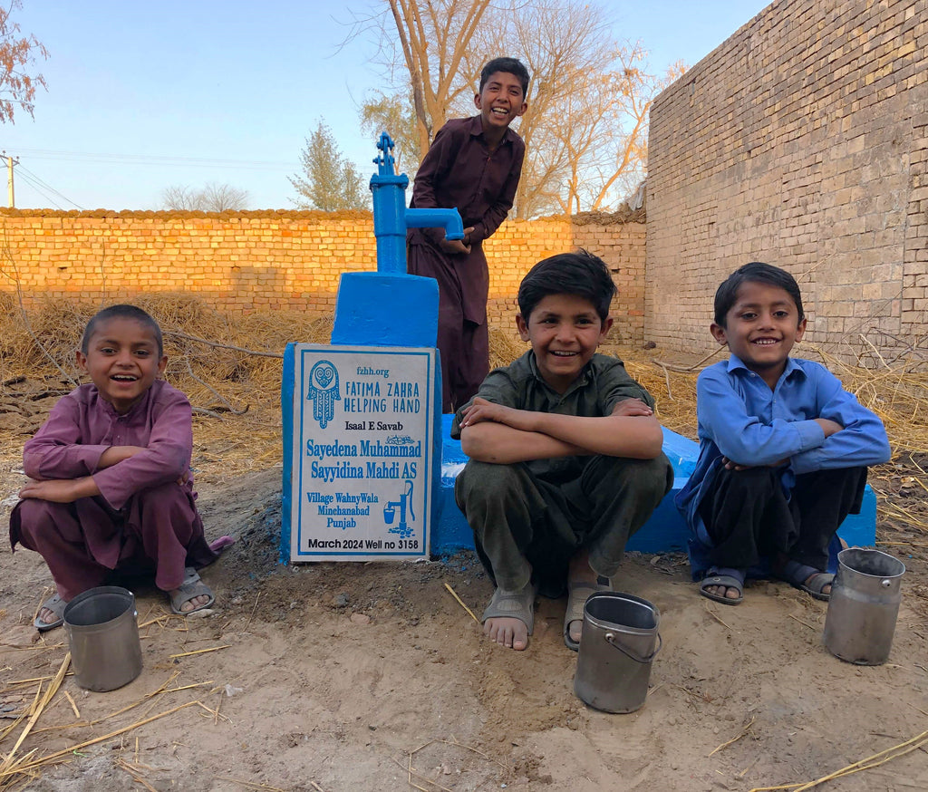 Punjab, Pakistan – Sayedena Muhammad ﷺ Sayyidina Mahdi AS – FZHH Water Well# 3158