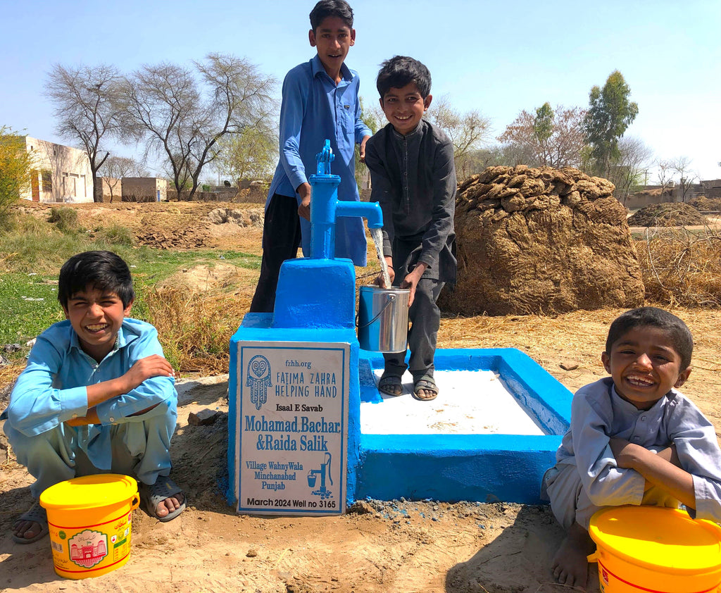 Punjab, Pakistan – Mohamad, Bachar, & Raida Salik – FZHH Water Well# 3165
