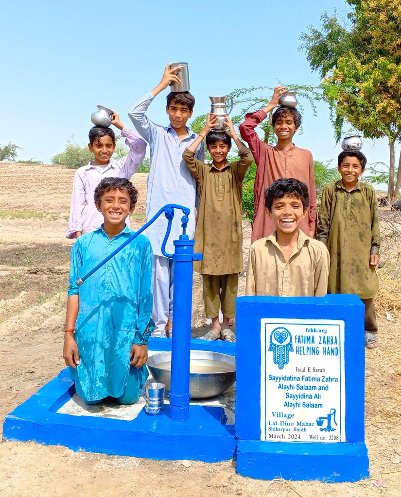 Sindh, Pakistan – Sayidatina Fatima Zahra Alayhi Salaam and Sayyidina Ali Alayhi Salaam – FZHH Water Well# 3208