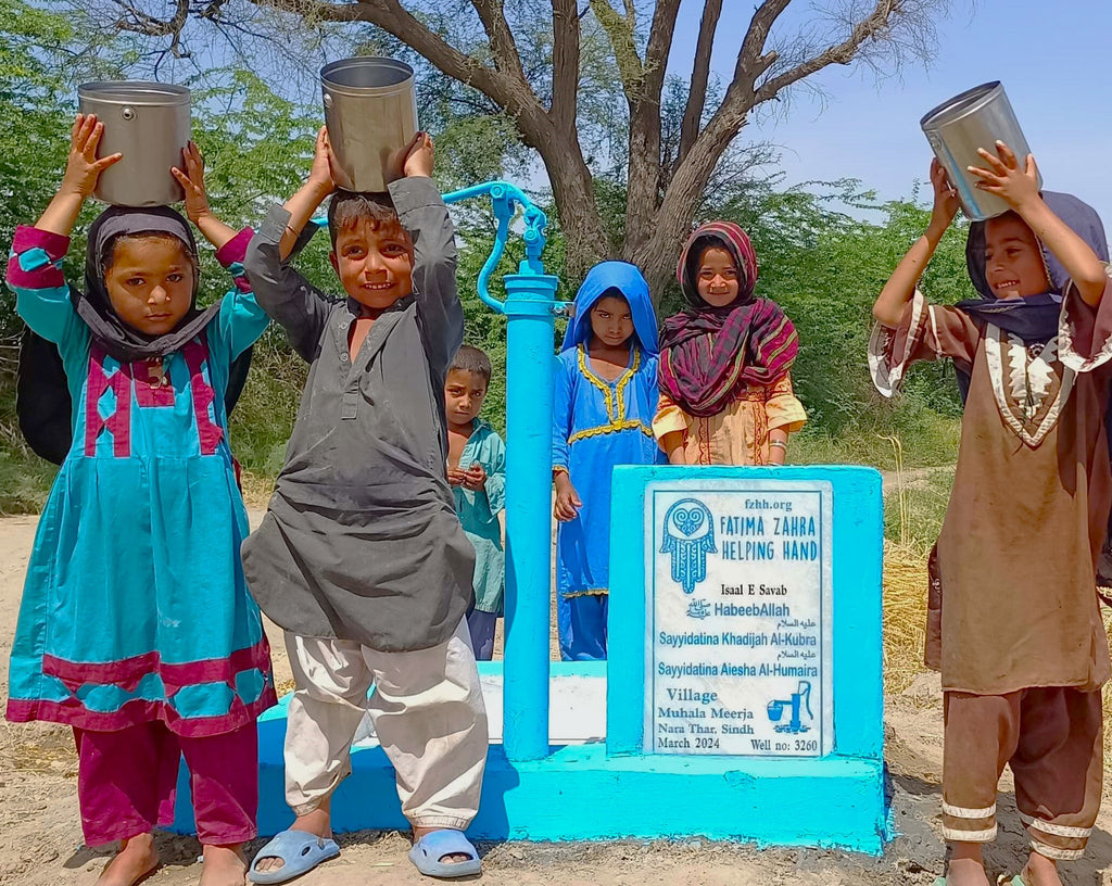 Sindh, Pakistan – SAW HabeebAllah, Sayyidatina Khadijah Al-Kubra AS, Sayyidatina Aiesha Al-Humaira AS – FZHH Water Well# 3260