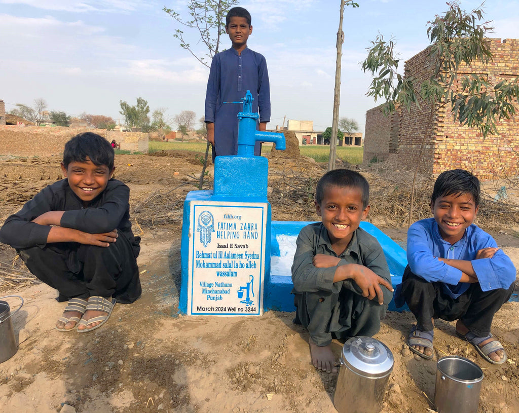 Punjab, Pakistan – Rehmat ul lil Aalameen Syedna Mohammad salal la ho alleh wassalam – FZHH Water Well# 3244