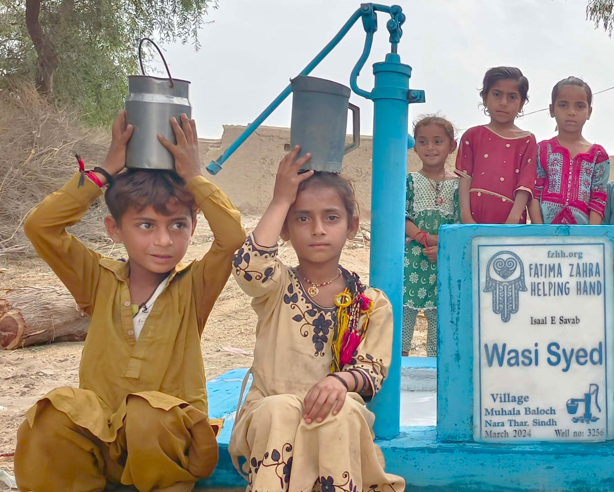 Sindh, Pakistan – Wasi Syed – FZHH Water Well# 3256– Muslim Charity ...