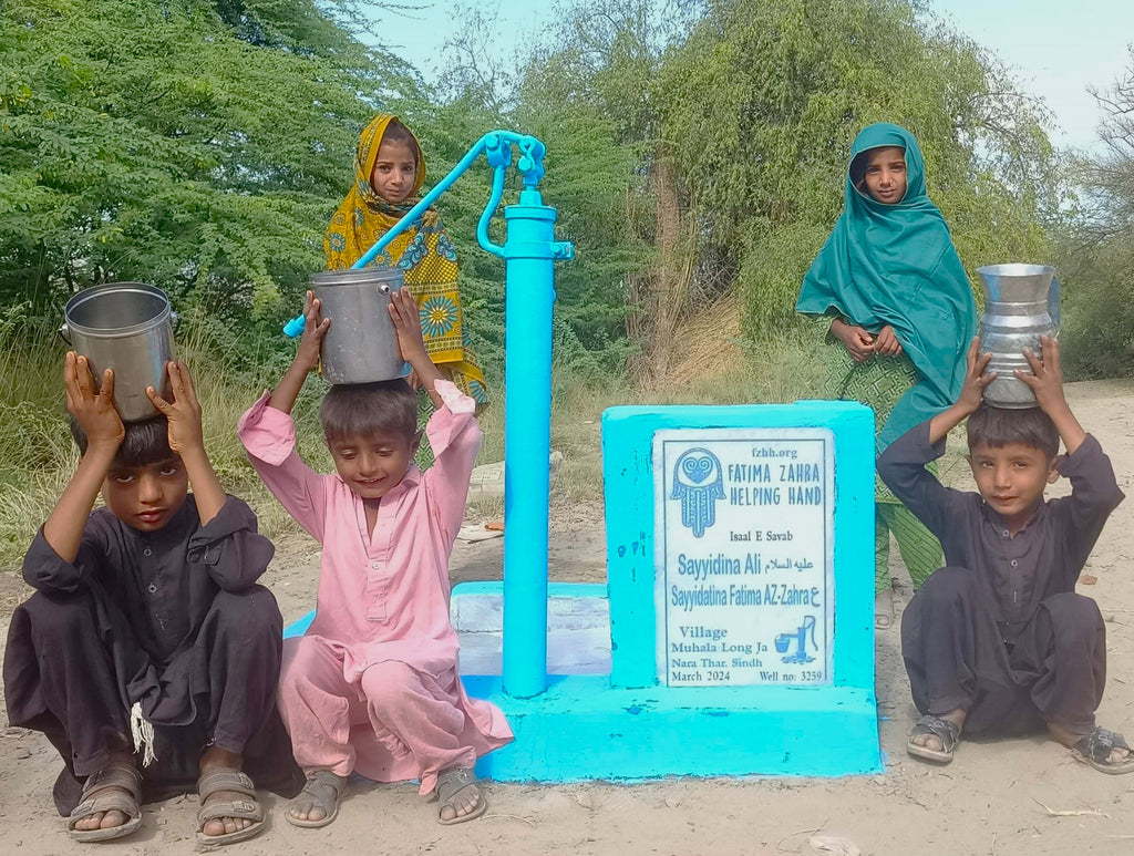 Sindh, Pakistan – Sayyidina Ali AS Sayyidatina Fatima AZ Zahra – FZHH Water Well# 3259