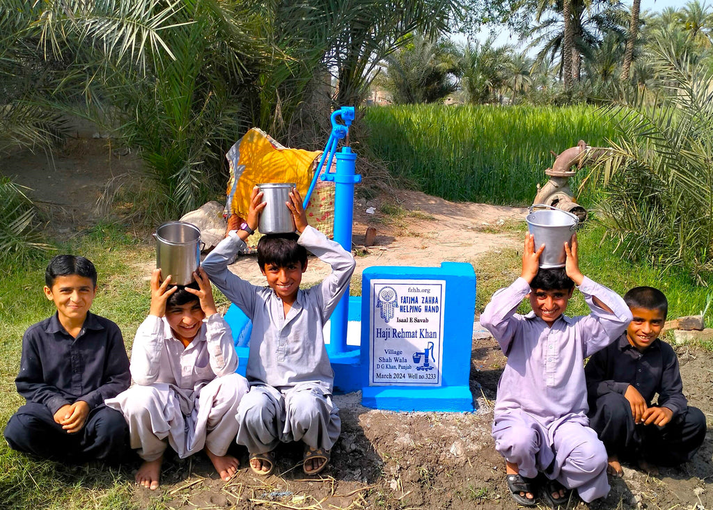 Punjab, Pakistan – Haji Rehmat Khan – FZHH Water Well# 3233