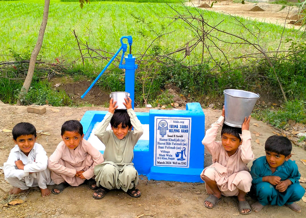 Punjab, Pakistan – Hazrat Khadijah (as) Hazrat Bibi Fatimah (as) Bani Fatimah (as) – FZHH Water Well# 3242