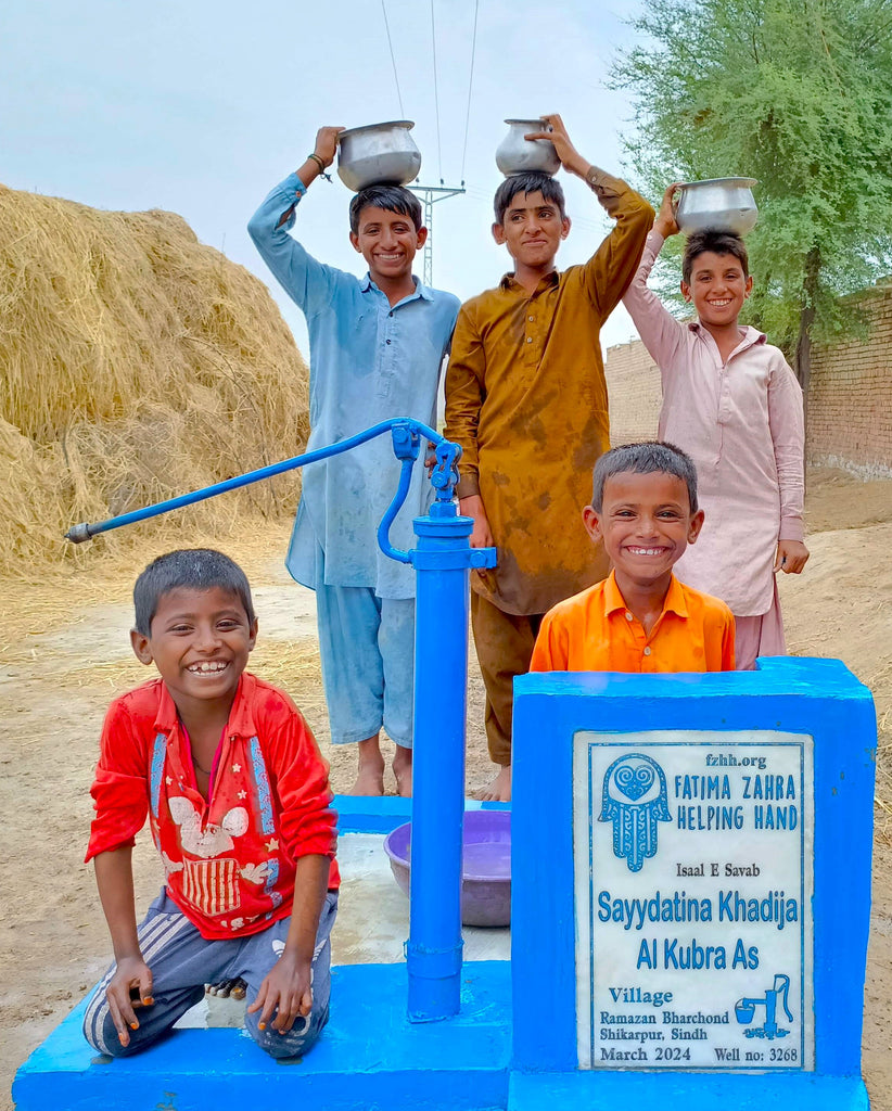 Sindh, Pakistan – Sayydatina Khadija Al Kubra AS – FZHH Water Well# 3268