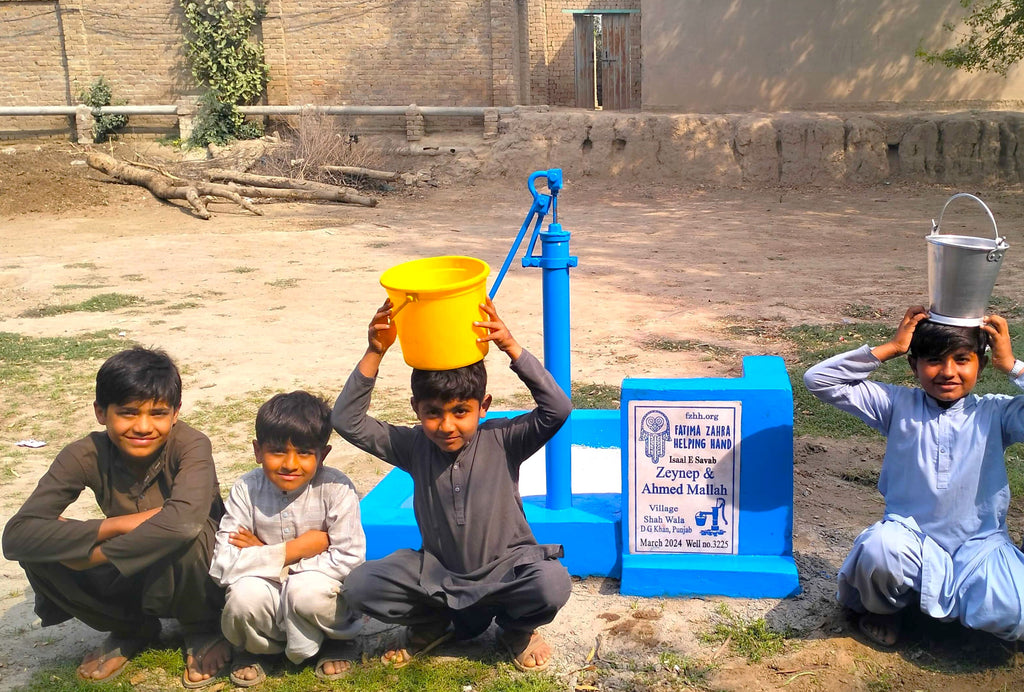 Punjab, Pakistan – Zeynep & Ahmed Mallah – FZHH Water Well# 3225