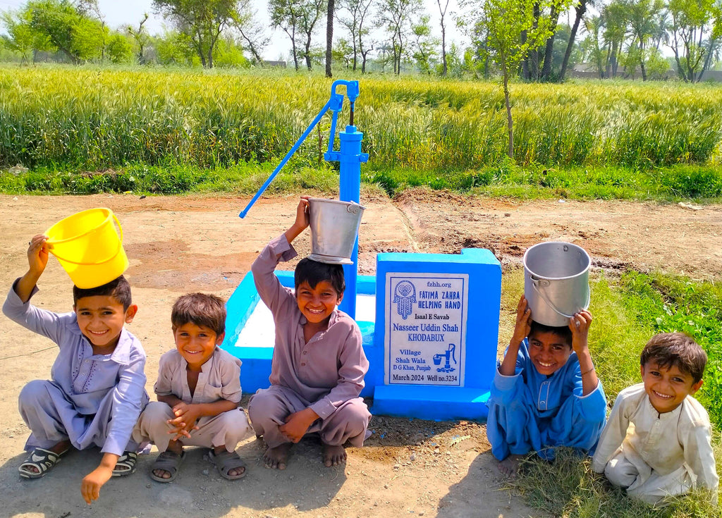 Punjab, Pakistan – Nasseer Uddin Shah KHODABUX – FZHH Water Well# 3234