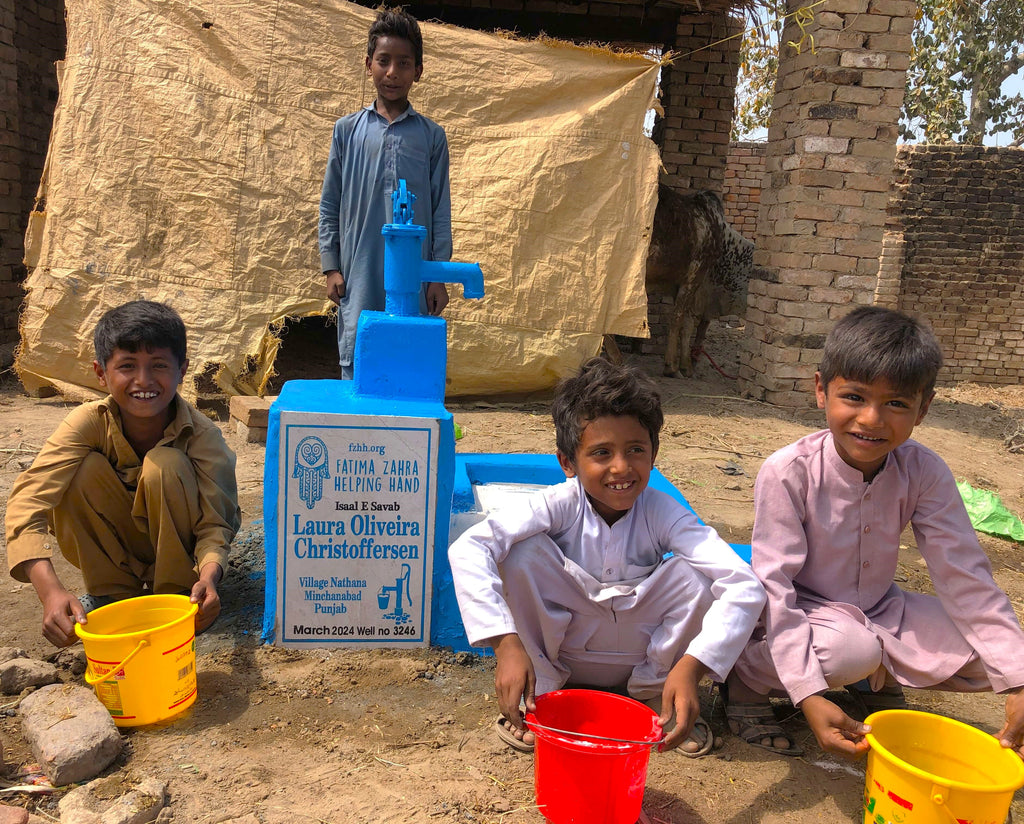 Punjab, Pakistan – Laura Oliveira Christoffersen – FZHH Water Well# 3246