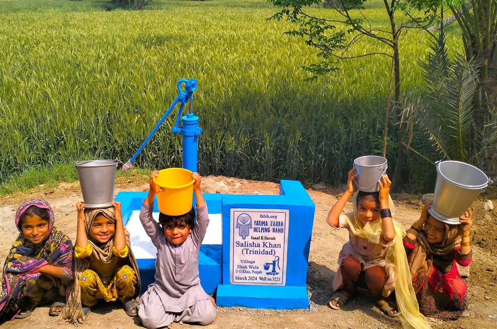 Punjab, Pakistan – Salisha Khan (Trinidad) – FZHH Water Well# 3223
