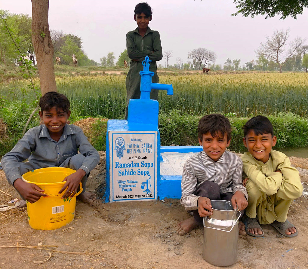 Punjab, Pakistan – Ramadan Sopa Sahide Sopa – FZHH Water Well# 3253