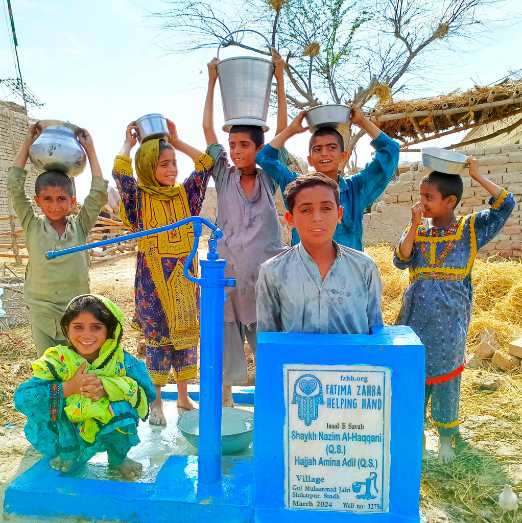 Sindh, Pakistan – Shaykh Nazim Al-Haqqani (Q.S) Hajjah Amina Adil (Q.S.) – FZHH Water Well# 3275