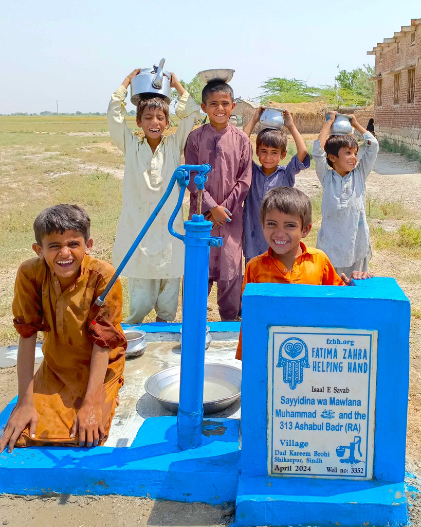 Sindh, Pakistan – Sayyidina wa Mawlana Muhammad SAW and the 313 Ashabul Badr (RA) – FZHH Water Well# 3352