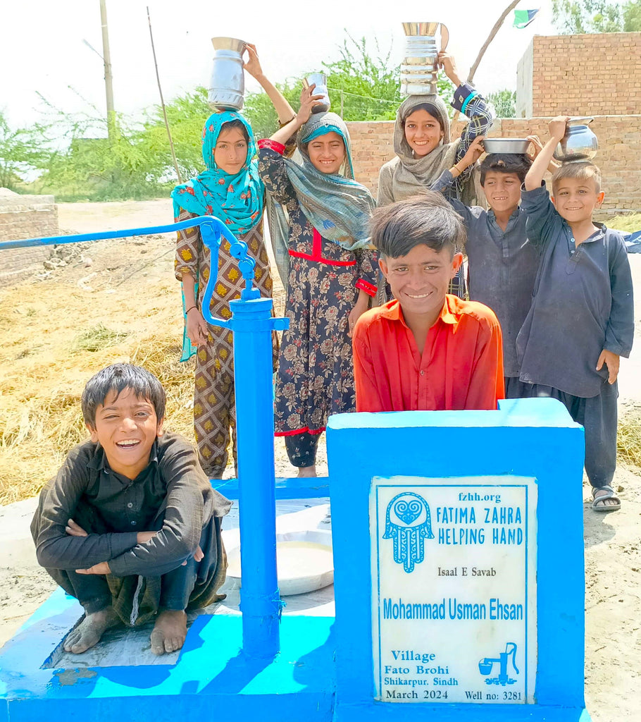 Sindh, Pakistan – Mohammad Usman Ehsan – FZHH Water Well# 3281