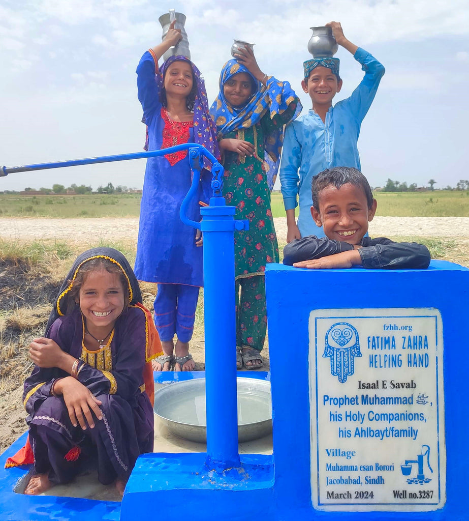 Sindh, Pakistan – Prophet Muhammad SAW, his Companions, His Ahlbayt/Family – FZHH Water Well# 3287