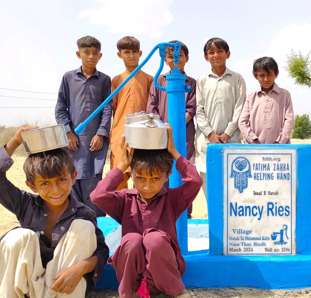 Sindh, Pakistan – Nancy Ries – FZHH Water Well# 3296