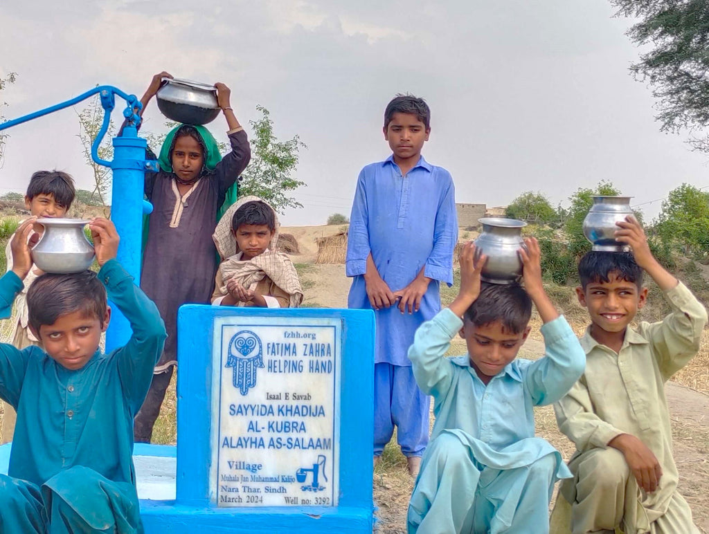 Sindh, Pakistan – SAYYIDA KHADIJA AL-KUBRA ALAYHA AS-SALAAM – FZHH Water Well# 3292
