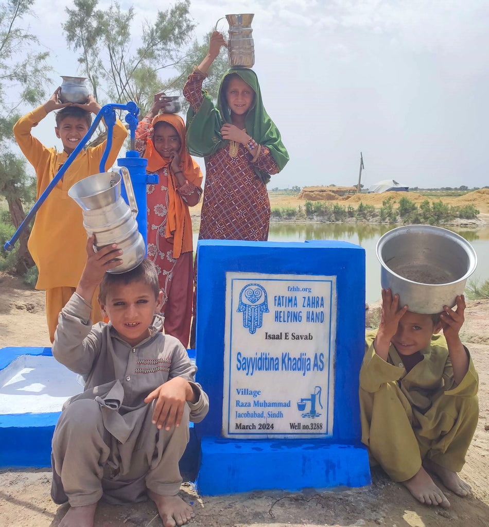 Sindh, Pakistan – Sayyiditina Khadija AS – FZHH Water Well# 3288