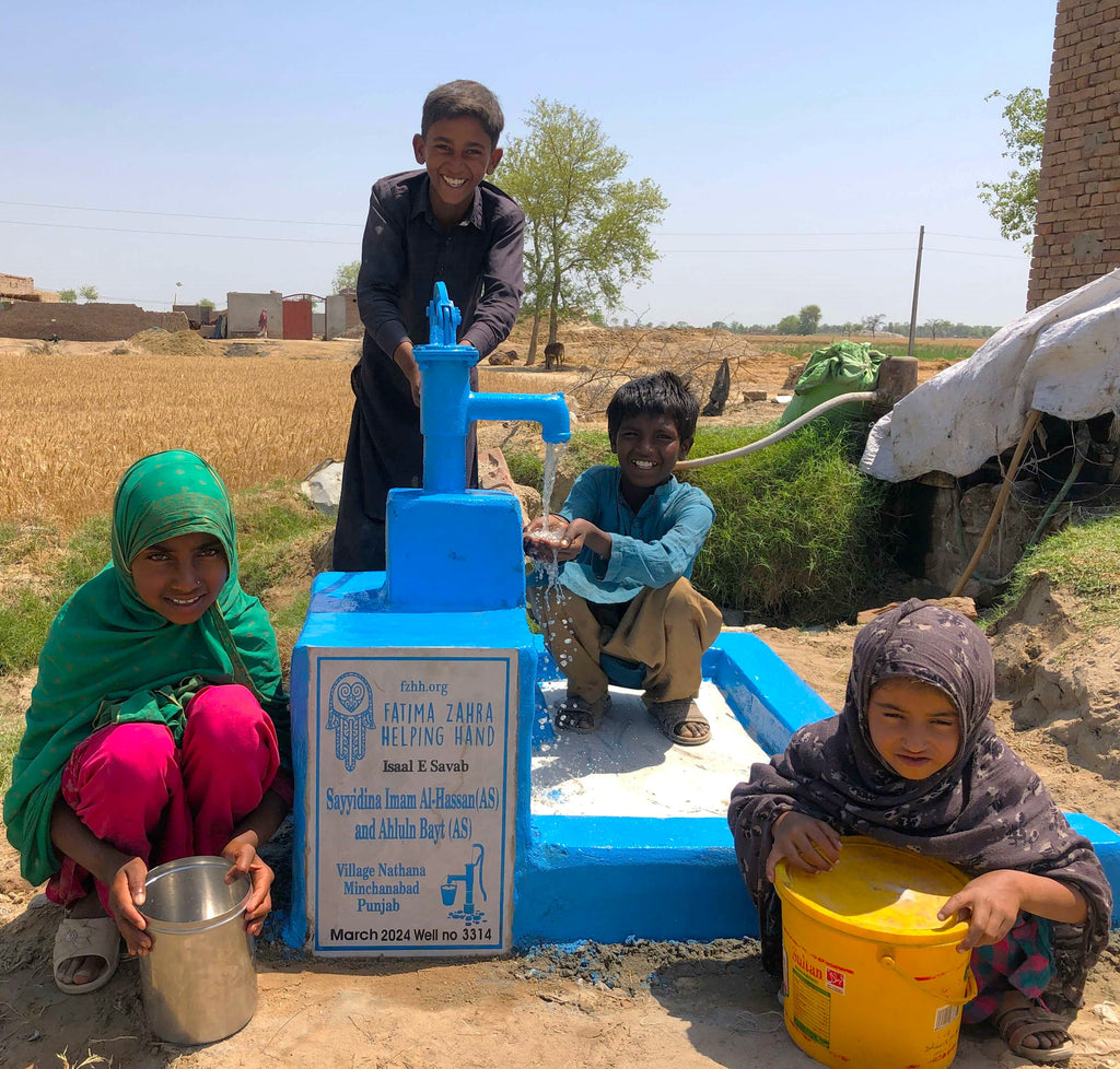 Punjab, Pakistan – Sayyidina Imam Al-Hassan (AS) and Ahlul Bayt (AS) – FZHH Water Well# 3314