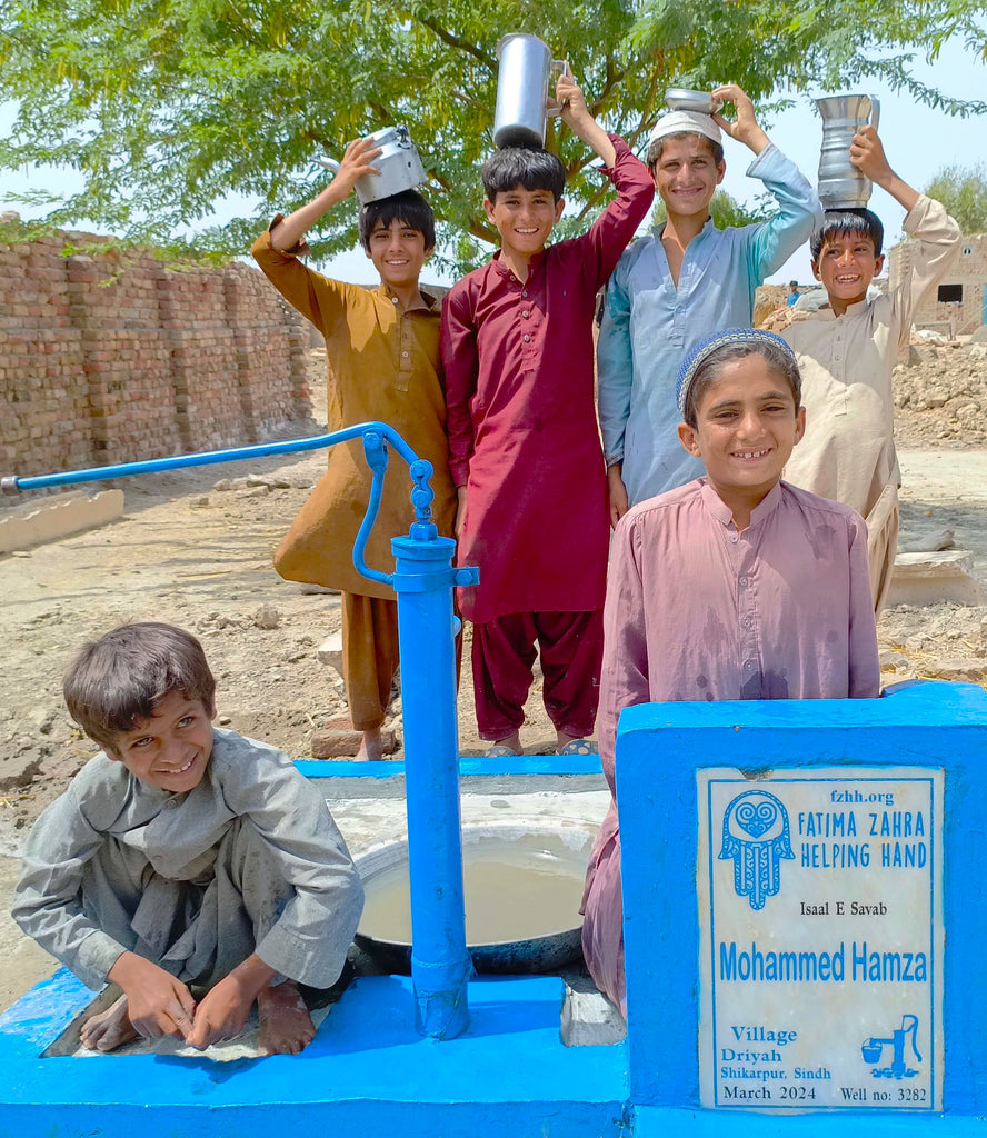 Sindh, Pakistan – Mohammed Hamza – FZHH Water Well# 3282