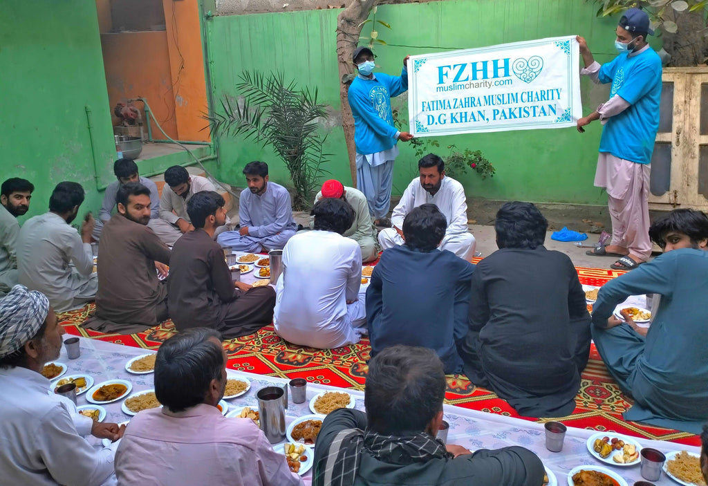 Punjab, Pakistan - Ramadan Day 21 - Participating in Month of Ramadan Appeal Program & Mobile Food Rescue Program by Serving 150+ Complete Iftari Meals with Hot Dinners & Cold Drinks to Less Privileged Men & Children