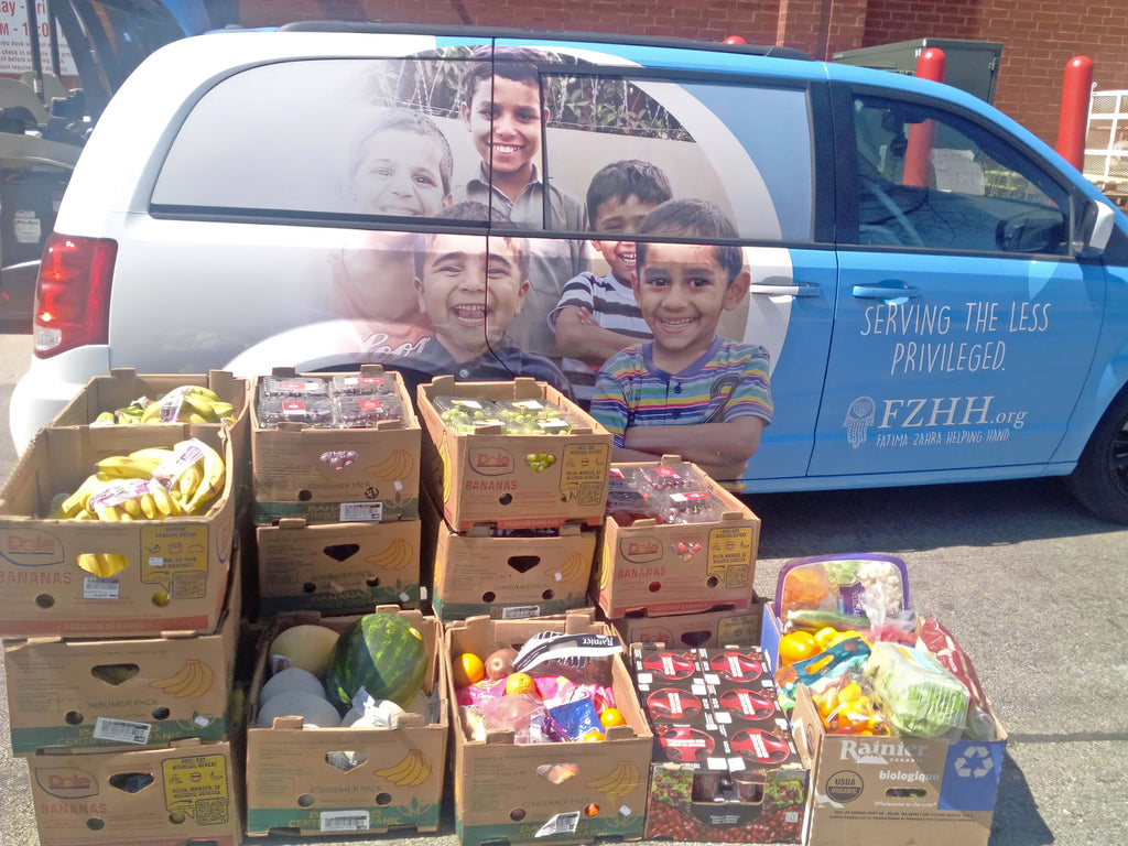 Chicago, Illinois - Participating in Mobile Food Rescue Program by Rescuing & Distributing Fresh Fruits & Vegetables to Local Community's Homeless Shelters Serving Less Privileged People