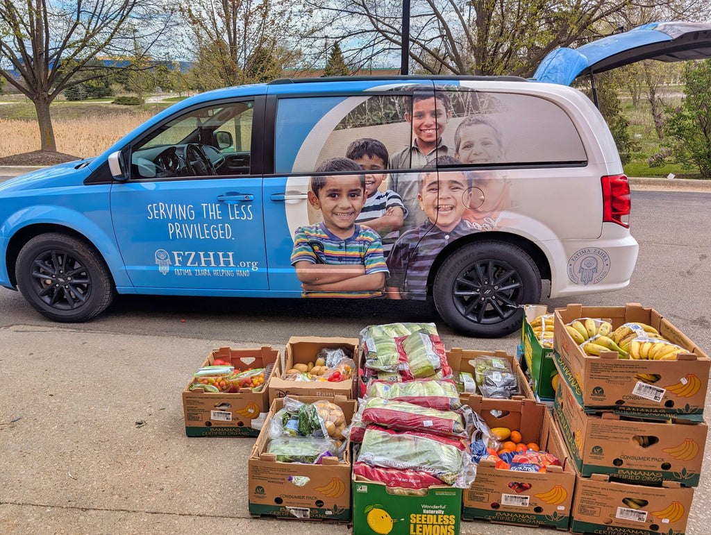 Chicago, Illinois - Participating in Mobile Food Rescue Program by Rescuing & Distributing Fresh Fruits & Vegetables to Local Community's Homeless Shelters Serving Less Privileged People