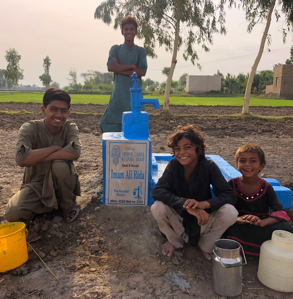 Punjab, Pakistan – Imam Ali Rida – FZHH Water Well# 3723– USA FZHH ...