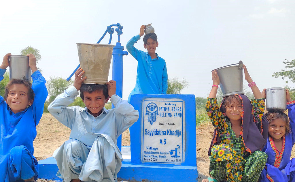Sindh, Pakistan – Sayyidatina Khadijah A.S – FZHH Water Well# 3859
