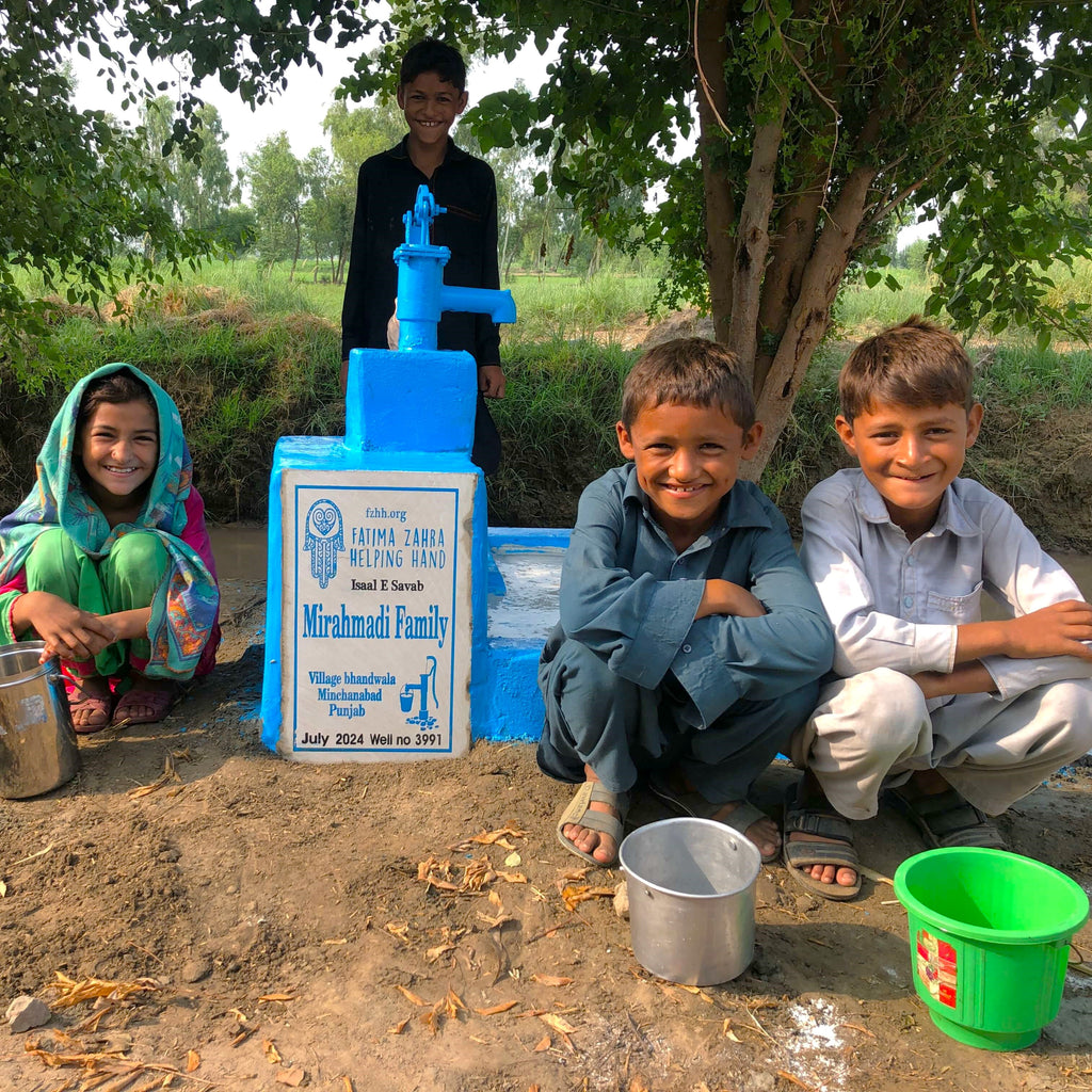 Punjab, Pakistan – Mirahmadi Family – FZHH Water Well# 3991